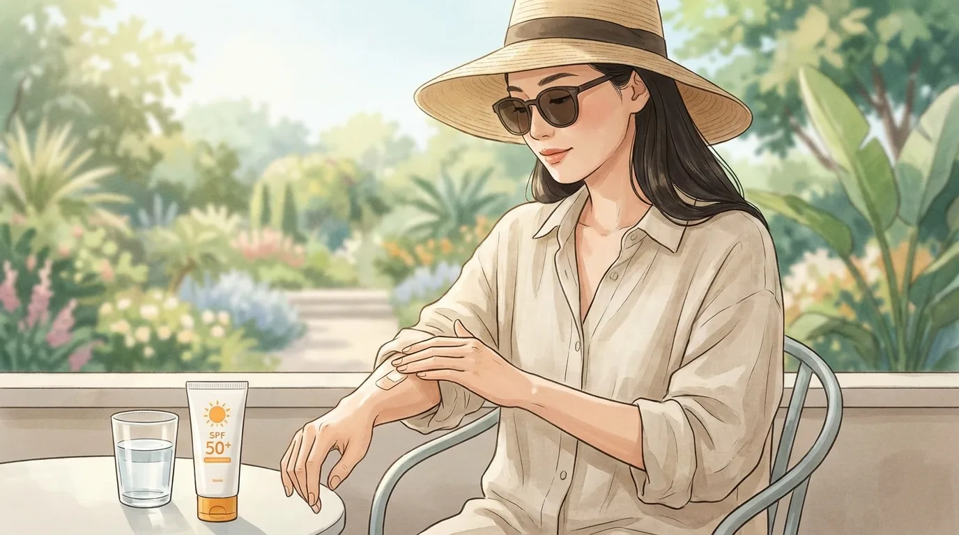 Chống Nắng Sau Khi Đốt Mụn Thịt