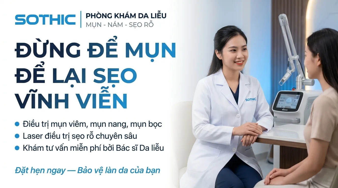 Đừng Để Mụn Để lại Sẹo Vĩnh Viễn