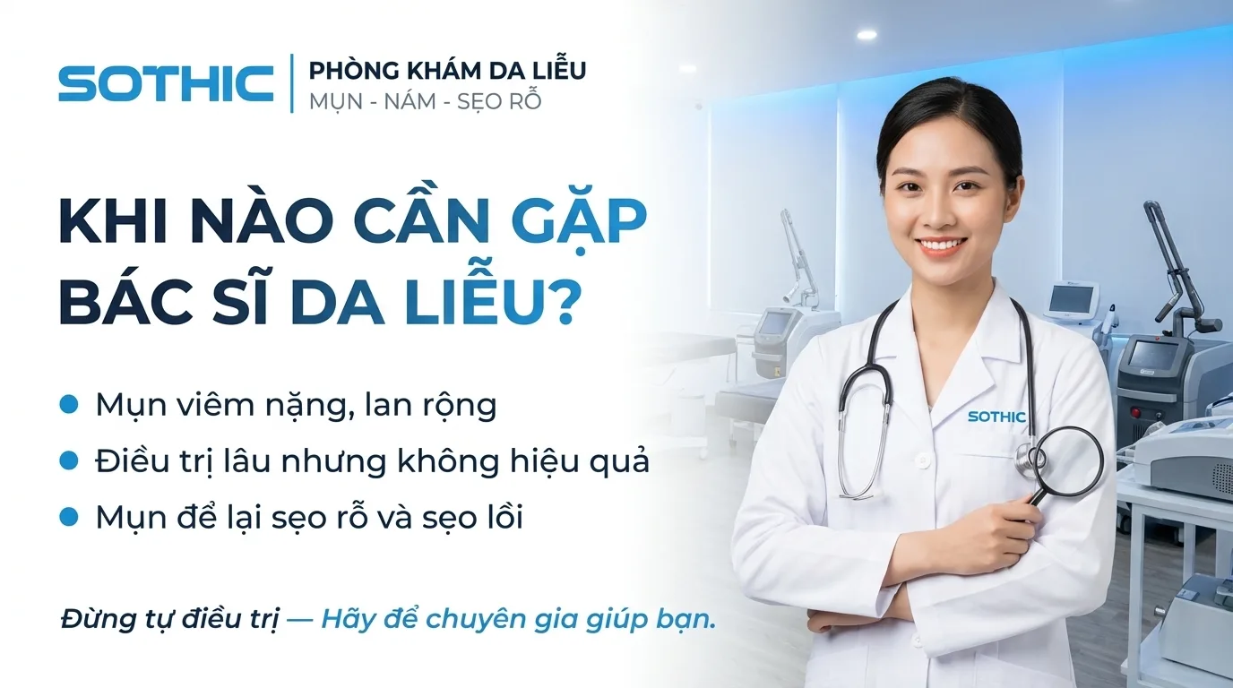 Khi Nào Cần Gặp Bác Sĩ Da Liễu