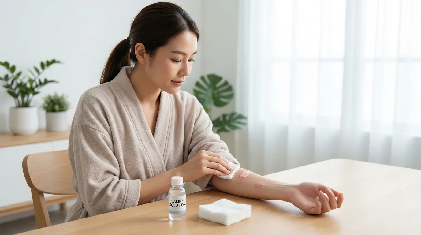 Vệ Sinh Da Sau Đốt Mụn Thịt