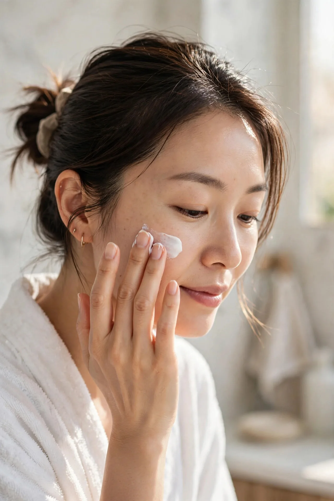 Bôi kem chống nắng bảo vệ da sau buổi điều trị laser trị nám
